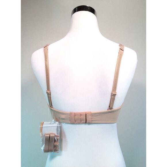 New Amoena Mia Mastectomy Bra Size 34D Nude Helena Underwire Extras - Picture 4 of 10